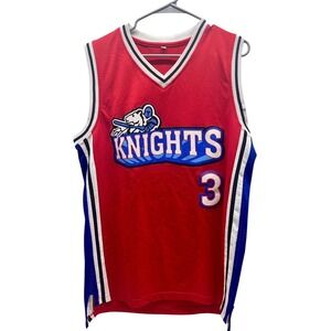 Calvin Cambridge #3 LA Knights Men's Basketball‎ Jersey Like Mike Movie Size Med